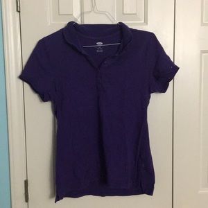 Old Navy Purple Collared Shirt